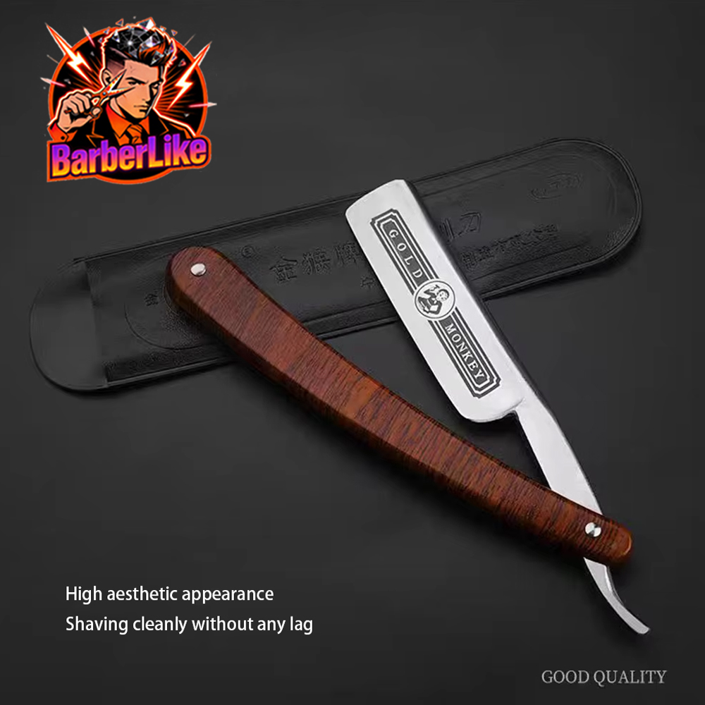 Men'S Grooming Barbershop - Klasik Manuel Berber Katlanır Jiletli Tıraş