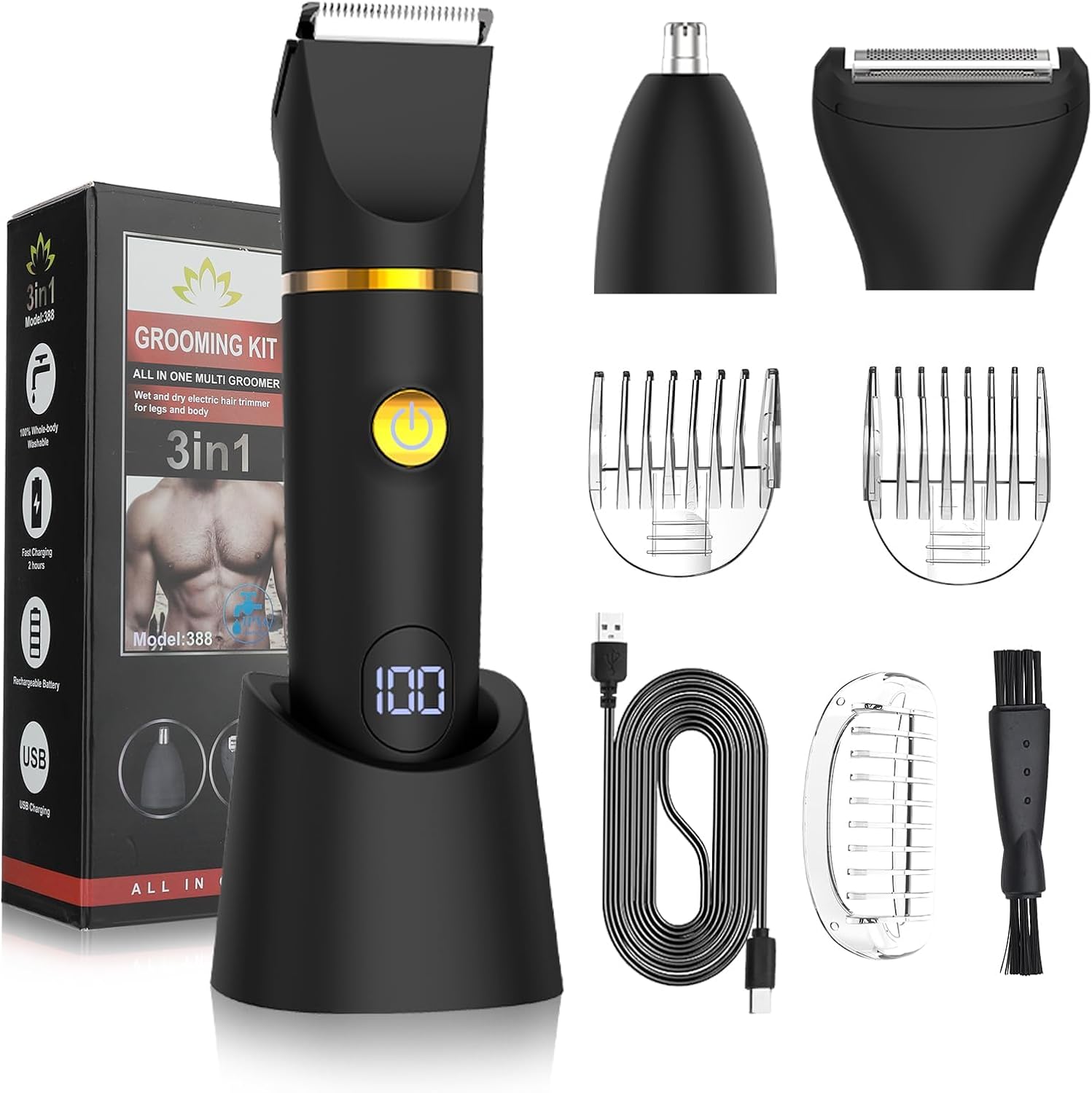 Erkekler ve Kadınlar için Vücu - Men'S Grooming Hair Removal incelemesi ve fiyatı