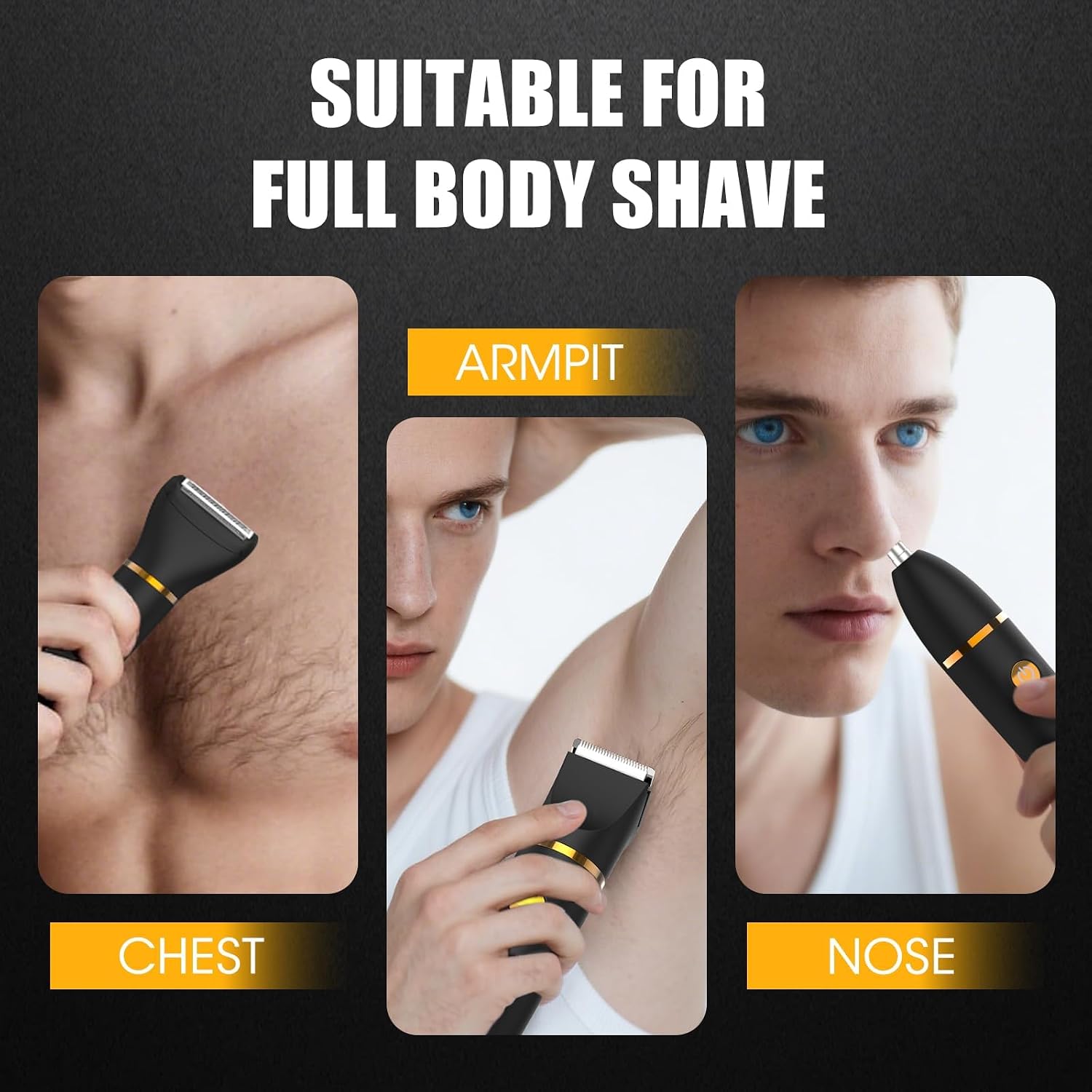 Erkekler ve Kadınlar için Vücu - Men'S Grooming Hair Removal incelemesi ve fiyatı