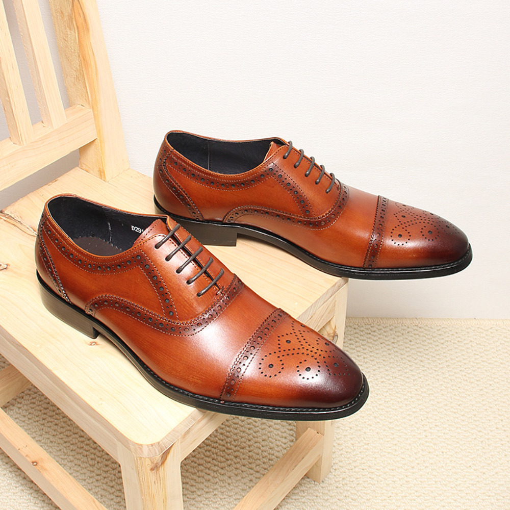 El Yapımı Hakiki Deri Brogue R - Men'S Grooming Oxford incelemesi ve fiyatı