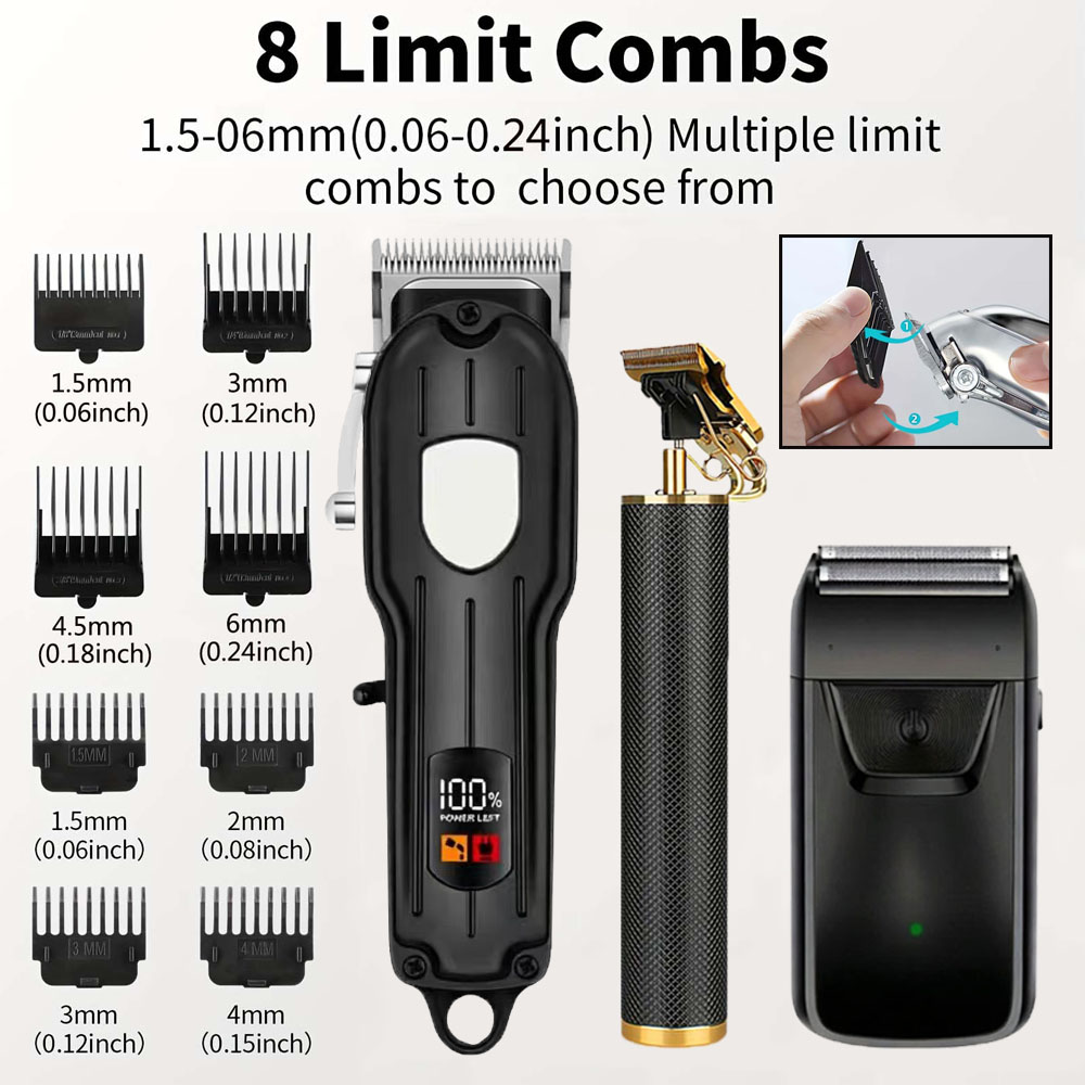 LCD Ekranlı Profesyonel Saç Ke - Men'S Grooming Scissors incelemesi ve fiyatı