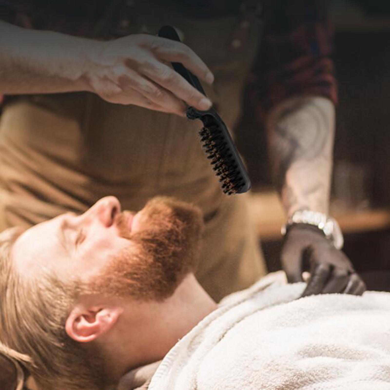 Siyah Şık Sakal Fırçası Katlan - Men'S Grooming Barbershop incelemesi ve fiyatı