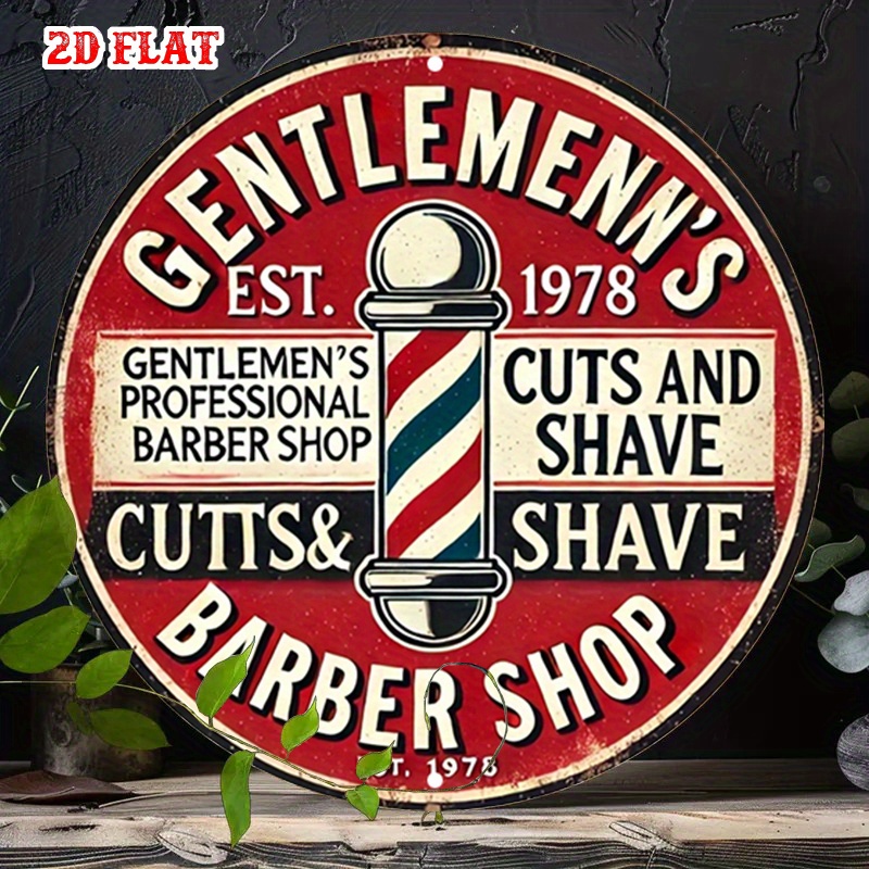 Klasik Berber Dükkanı 2D Düz Y - Men'S Grooming Barbershop incelemesi ve fiyatı