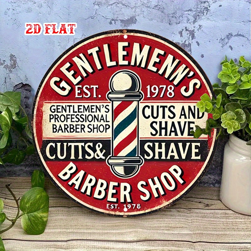 Klasik Berber Dükkanı 2D Düz Y - Men'S Grooming Barbershop incelemesi ve fiyatı